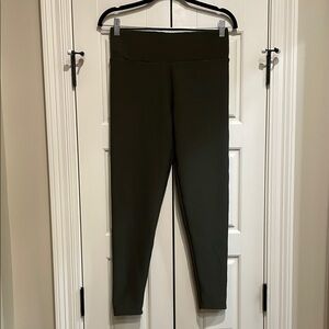 Olive Green Leggings w/warm lining